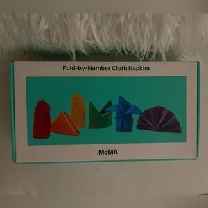 Moma Vibrant Fold-by-Number Cloth Napkins